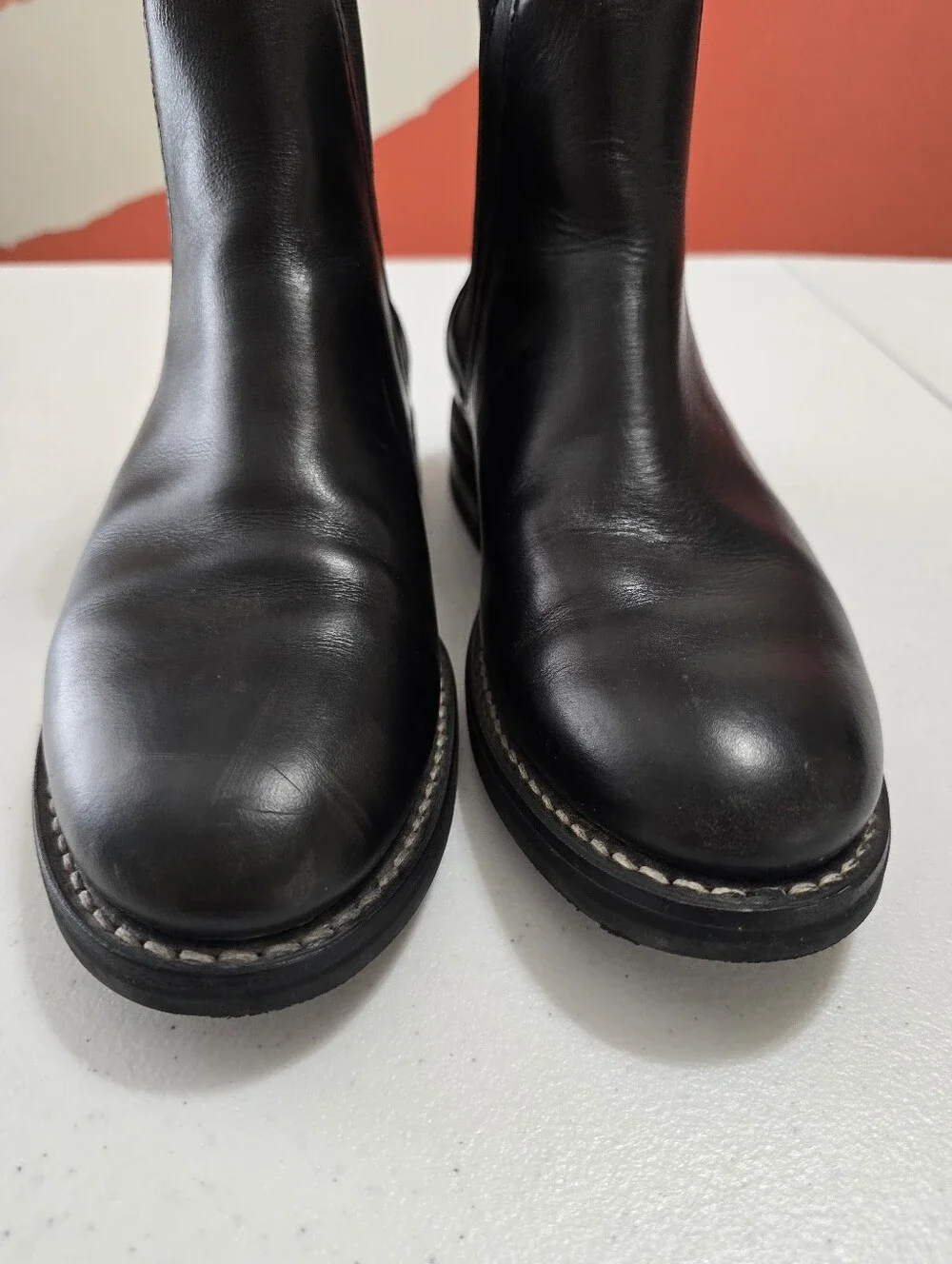 Thursday Boot Co Duke Chelsea Boot Black Men's 7 Preppy Leather - Picture 5 of 12